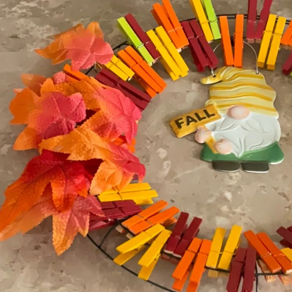 Handcrafted 18” FALL Wreath